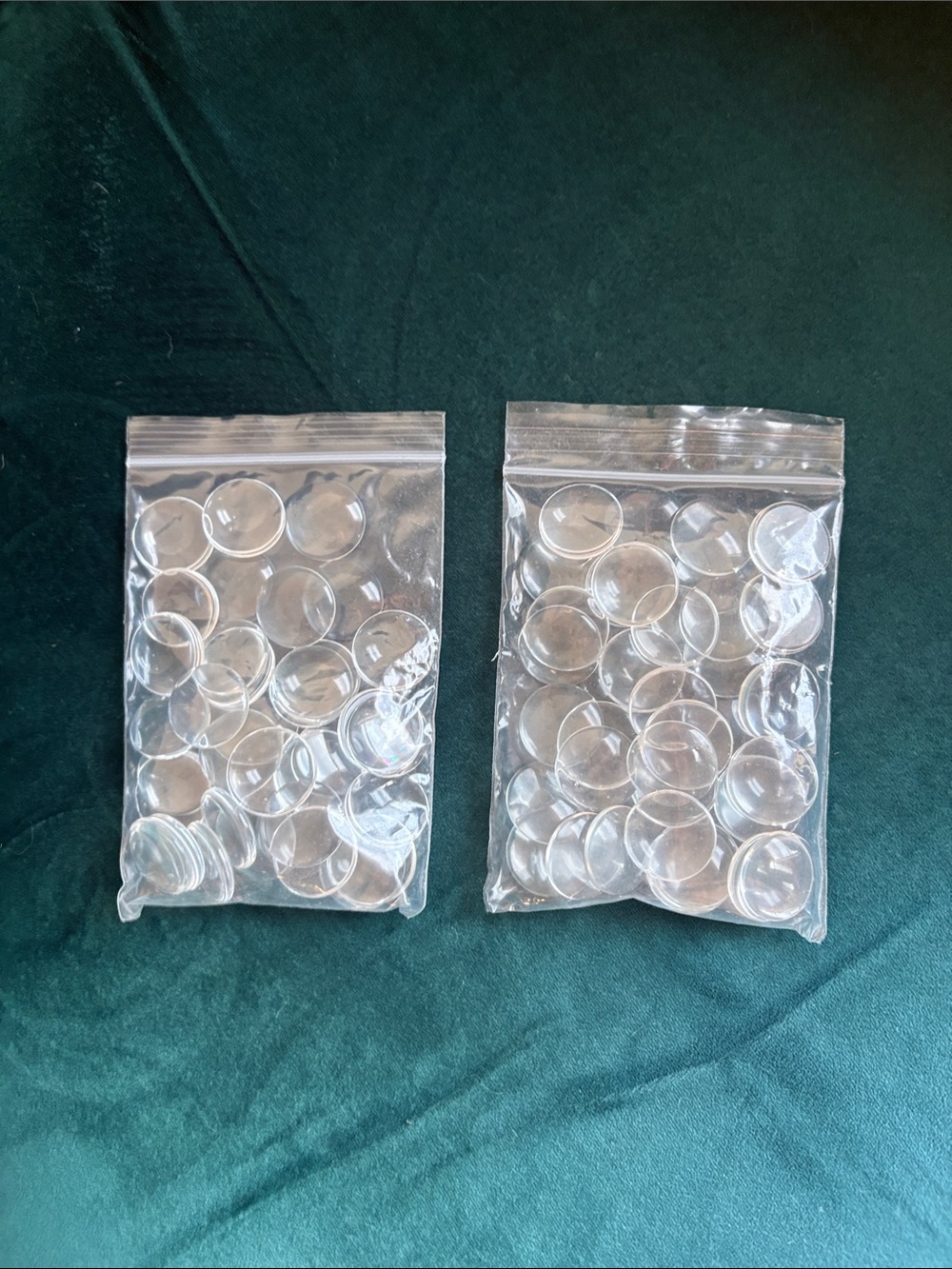 2 Bags (36pcs Each Bag) 20mm cabochons